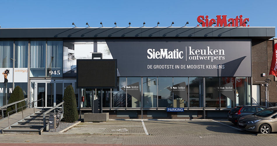 SieMatic keuken toonzaal Wilrijk
